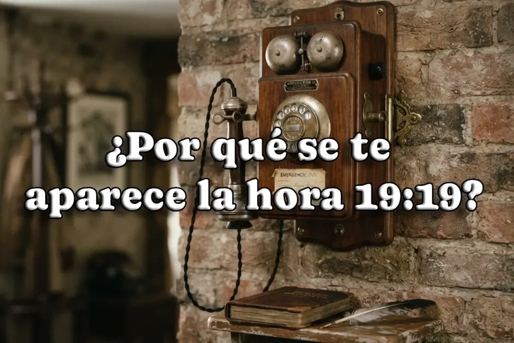 ¿Por qué se te aparece la hora 19:19? Esto es lo que significa espiritualmente